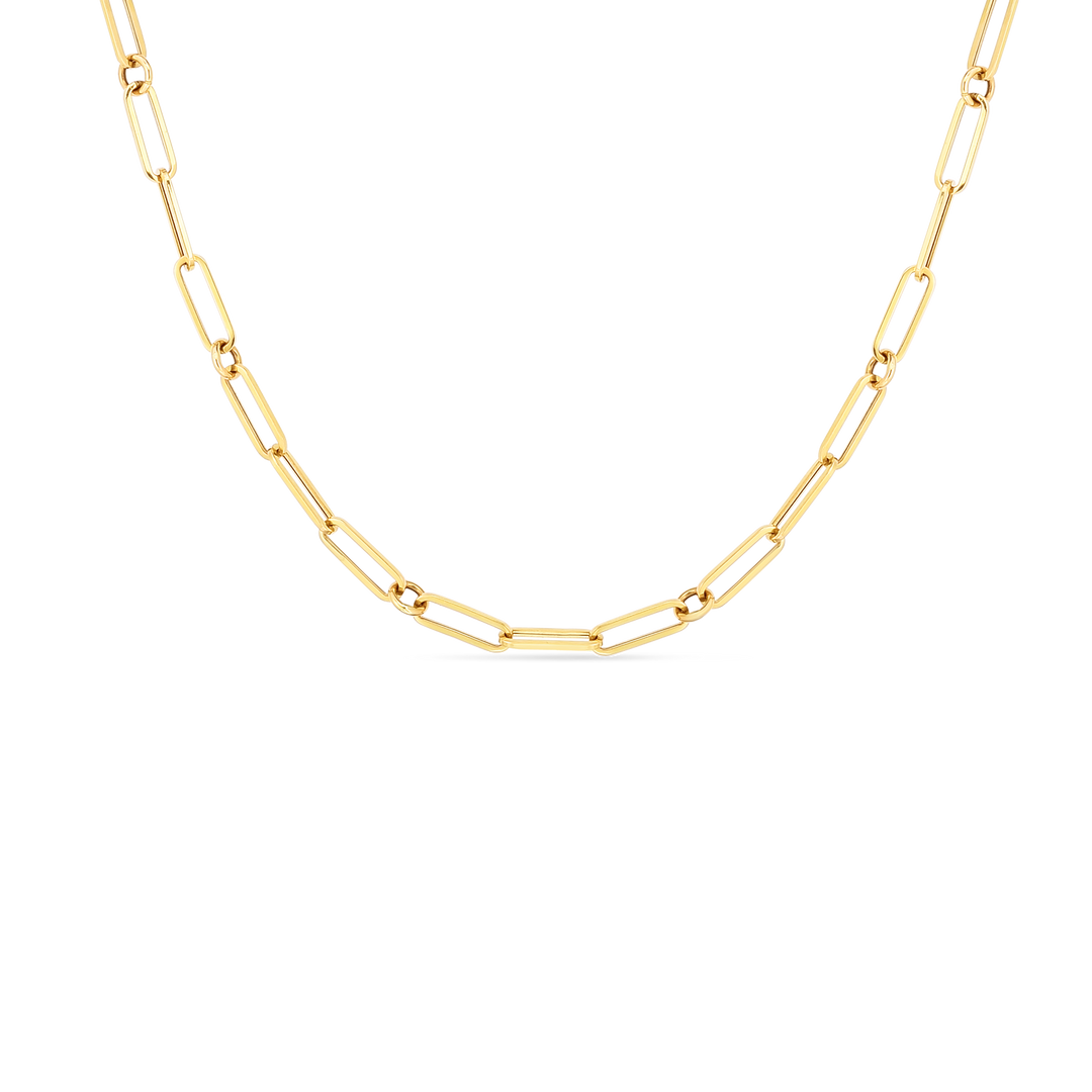 Paperclip Link Necklace