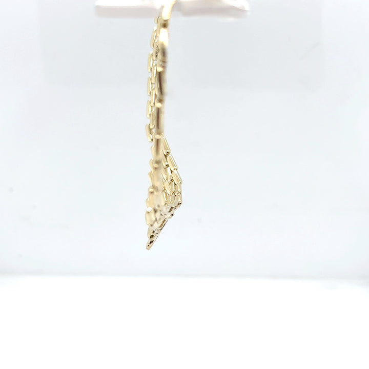 14K Yellow Gold Panther Style Necklace