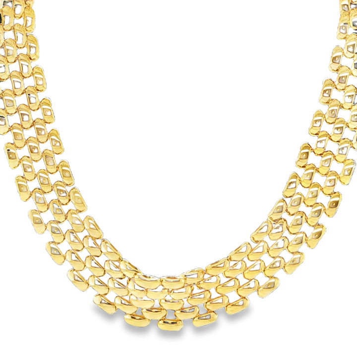 14K Yellow Gold Panthère Necklace