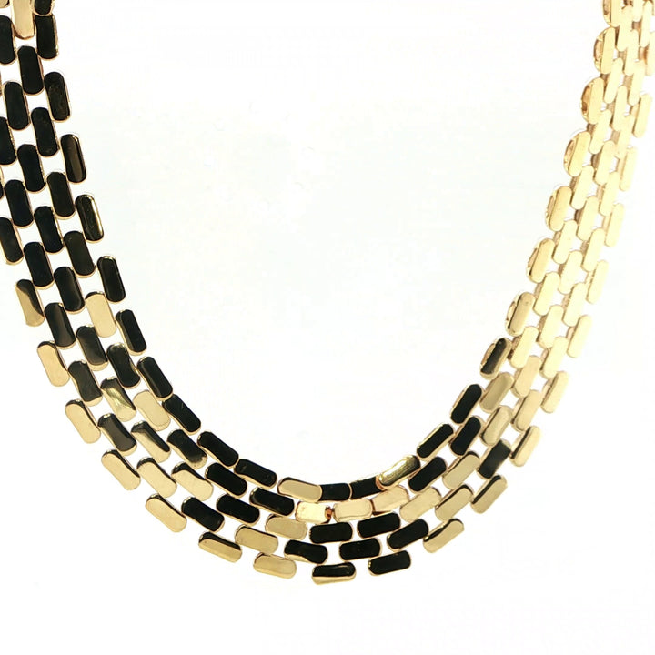 14K Yellow Gold Panthère Necklace