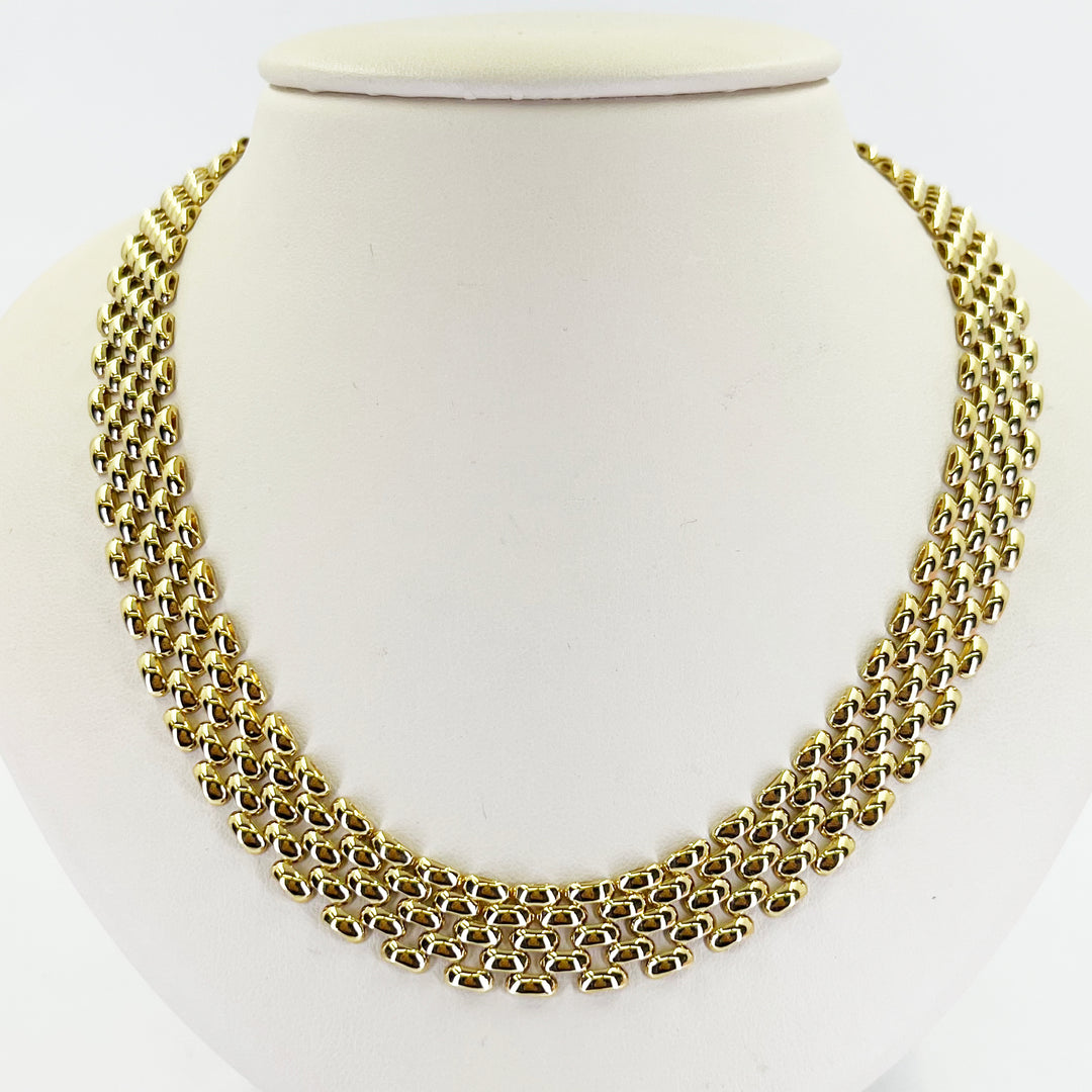 14K Yellow Gold Panthère Necklace