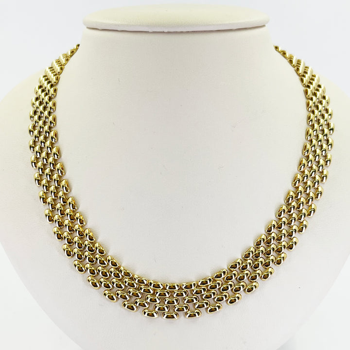 14K Yellow Gold Panthère Necklace