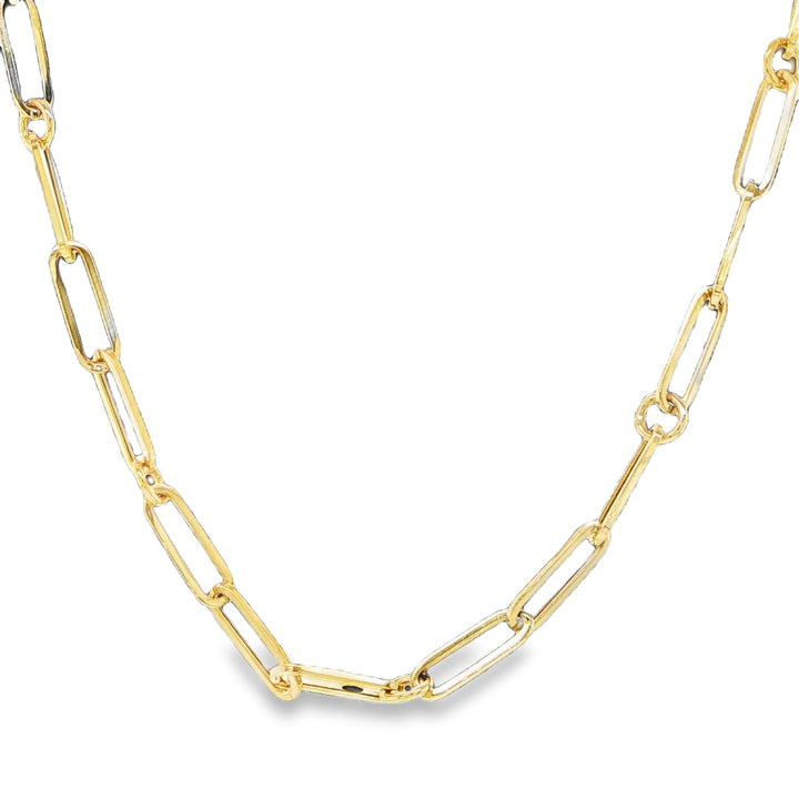 Roberto Coin 18K Yellow Gold Paperclip Chain