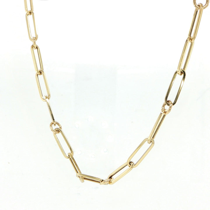 Roberto Coin 18K Yellow Gold Paperclip Chain