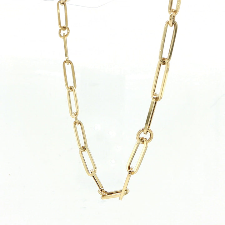 Roberto Coin 18K Yellow Gold Paperclip Chain