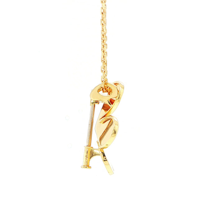 Van Cleef & Arpels Frivole Long Necklace 18K Gold Diamond