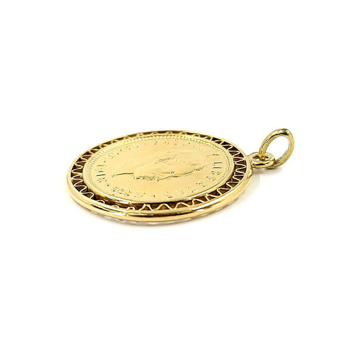 Cuban 5 Peso Pendant