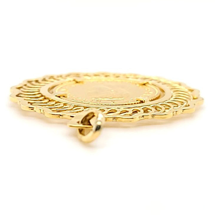Cuban 5 Peso Pendant