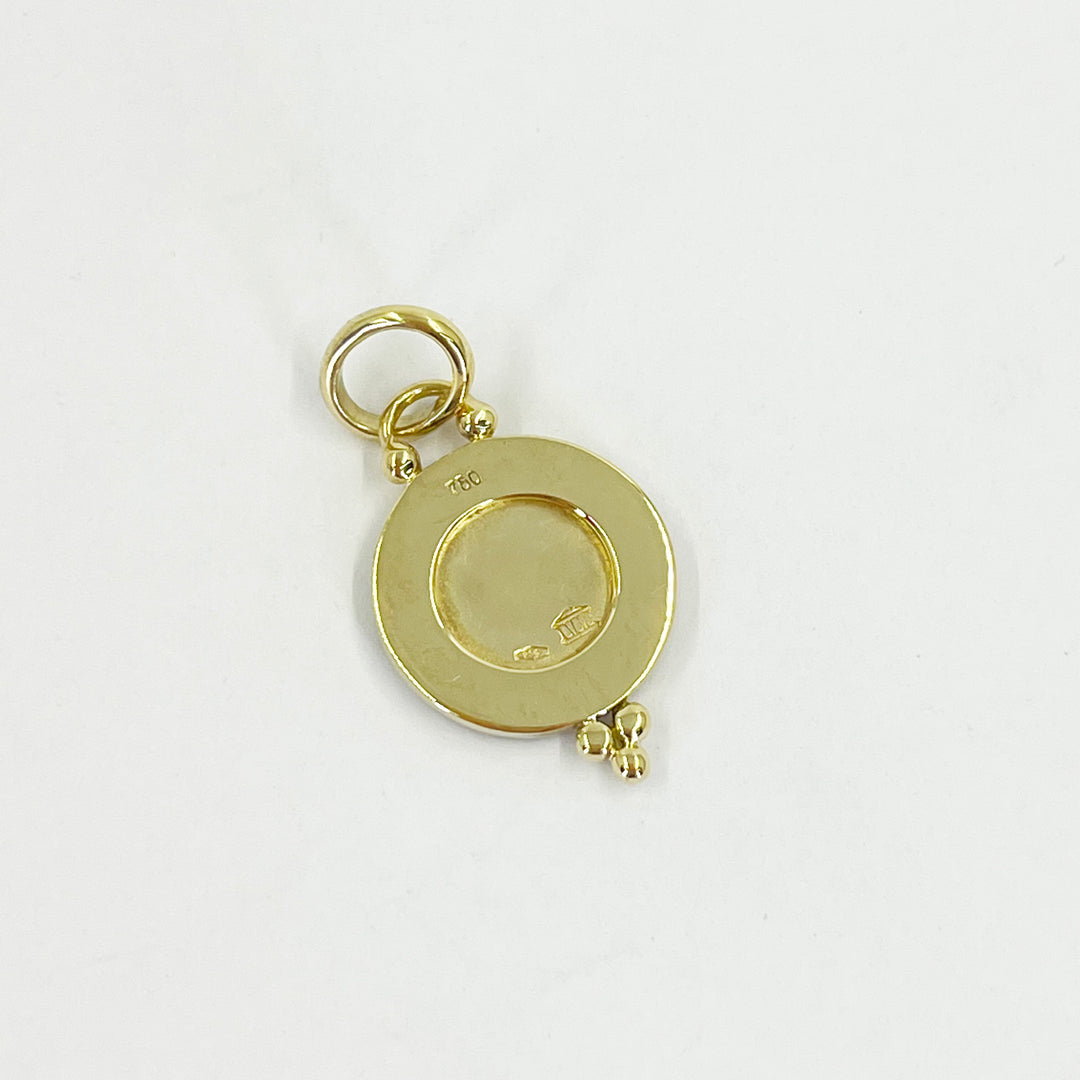 Temple St. Clair 18K Yellow Gold Angel Pendant