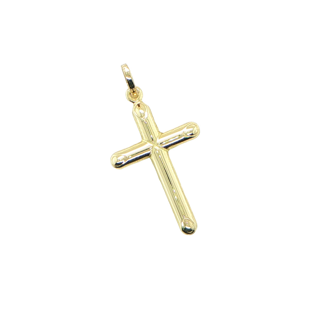 14K Yellow Gold Cross Pendant