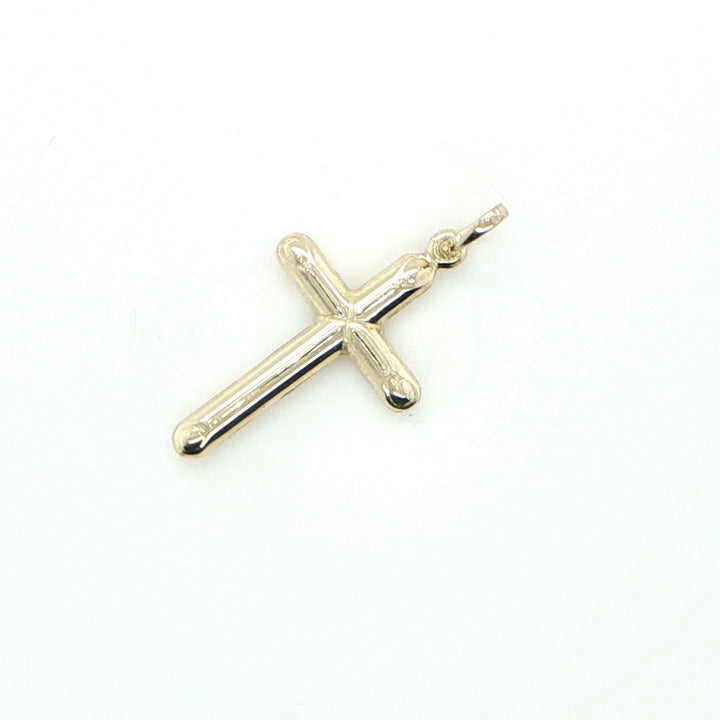 14K Yellow Gold Cross Pendant