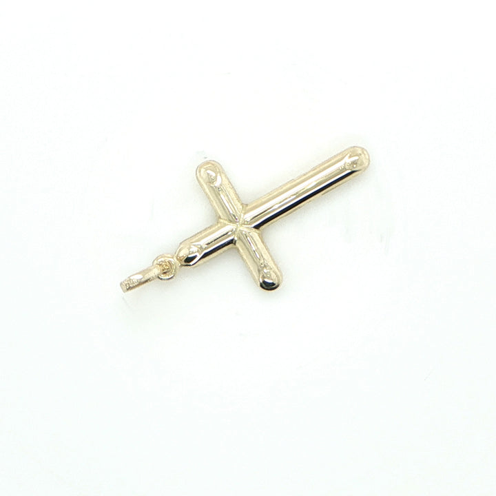 14K Yellow Gold Cross Pendant