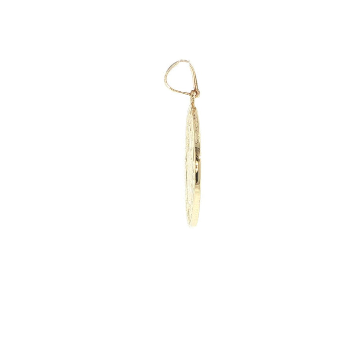 14K Yellow Gold St. Benedict Medal Pendant