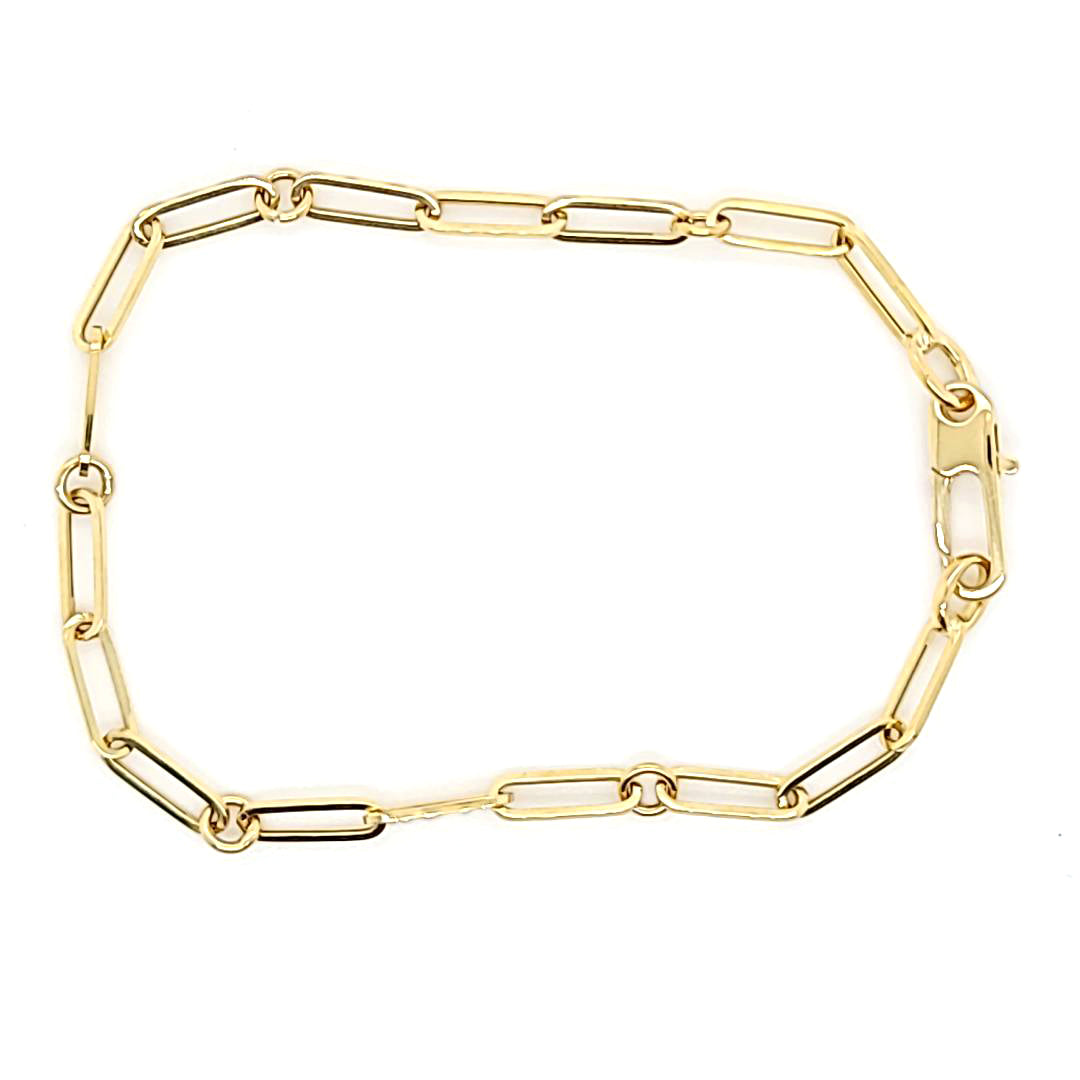 Paperclip Chain Bracelet