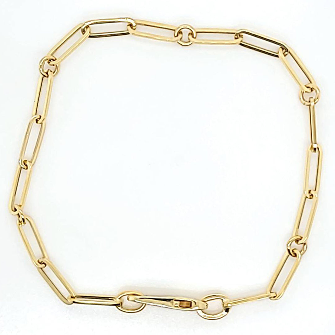 Paperclip Chain Bracelet