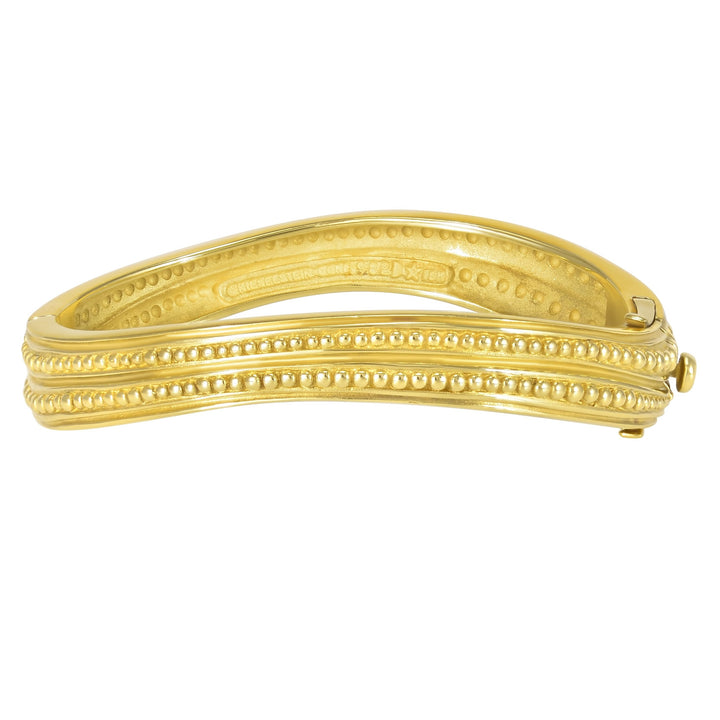 Kieselstein Cord Caviar Bangle Bracelet