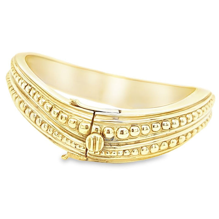 Kieselstein Cord Caviar Bangle Bracelet