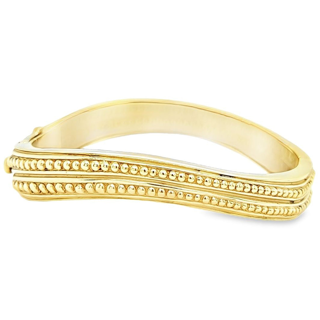 Kieselstein Cord Caviar Bangle Bracelet