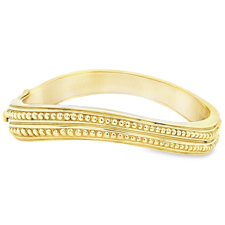 Kieselstein Cord Caviar Bangle Bracelet