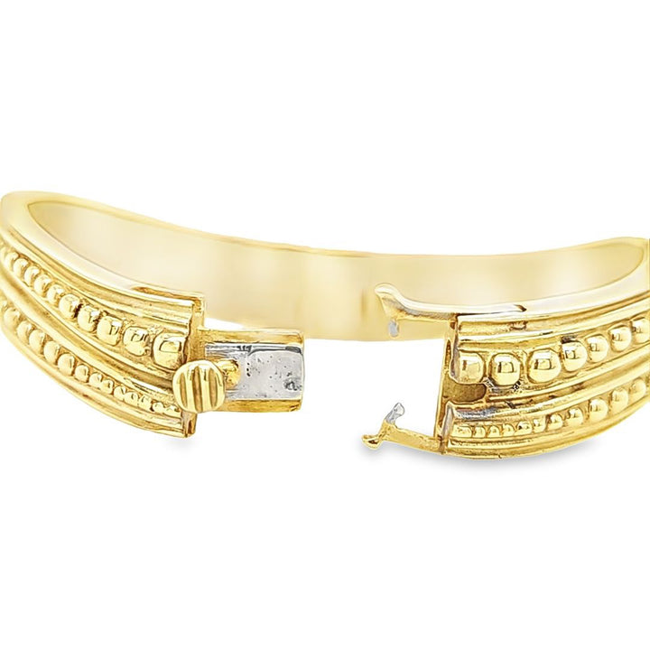 Kieselstein Cord Caviar Bangle Bracelet