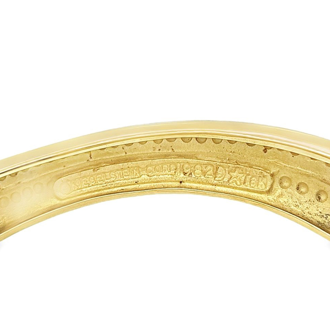 Kieselstein Cord Caviar Bangle Bracelet