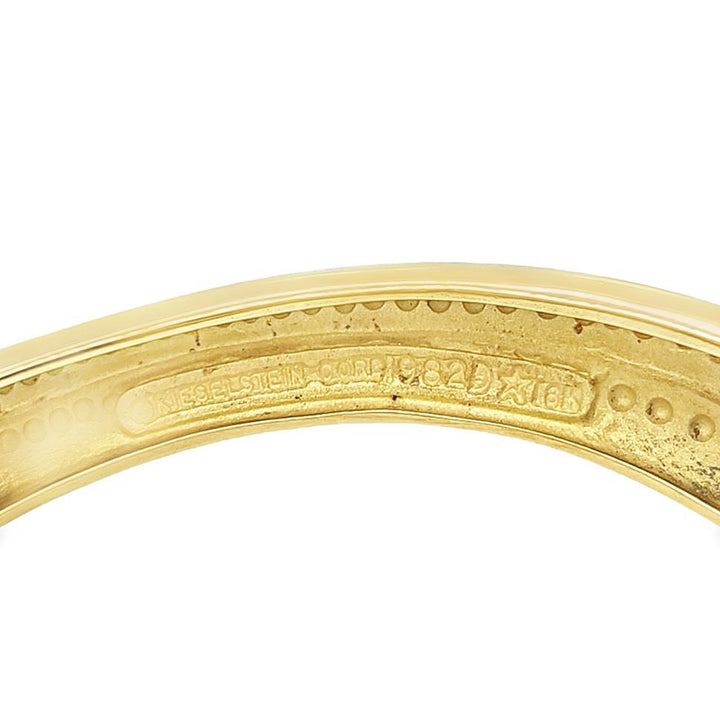 Kieselstein Cord Caviar Bangle Bracelet