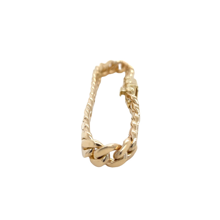 8.7mm Solid Cuban Link Bracelet