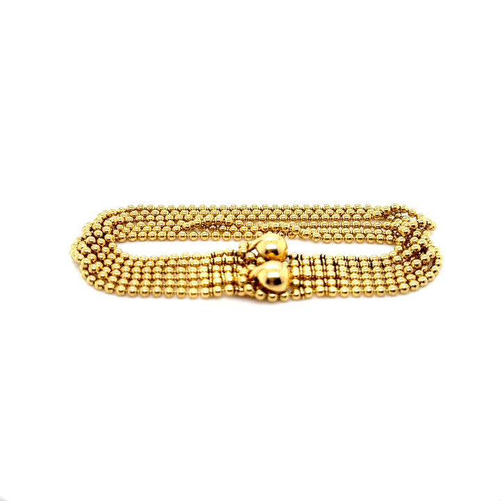 Cartier Draperie de Décolleté 18K Yellow Gold Multi-Strand Bracelet