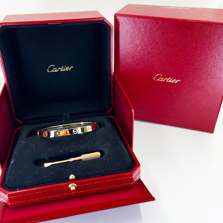 Cartier Love Bracelet - Rose Gold