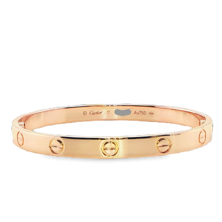 Cartier Love Bracelet - Rose Gold