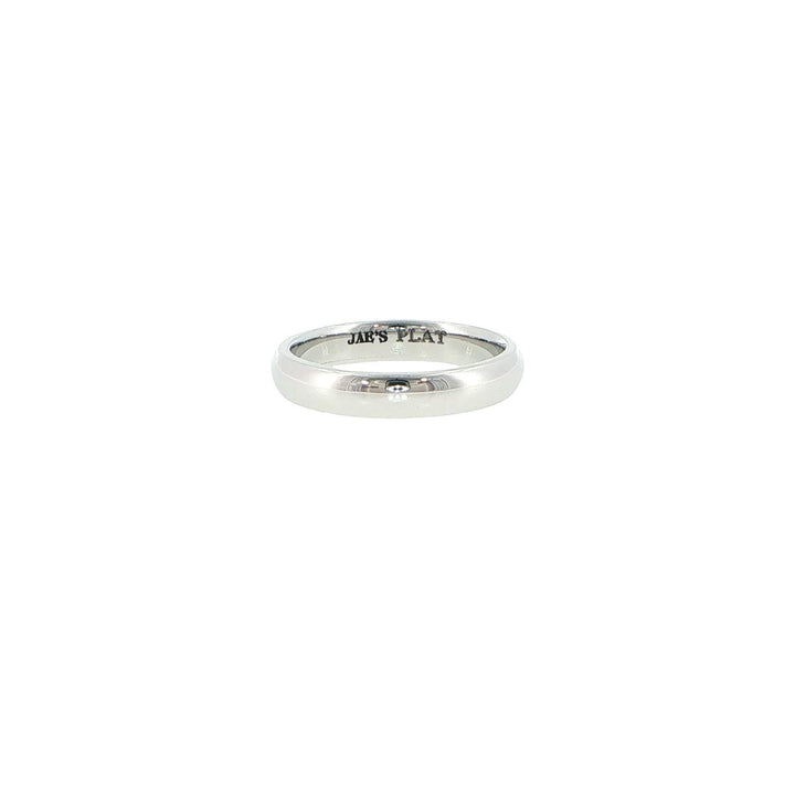 Novell Platinum 4mm High Polish Dome Wedding Band