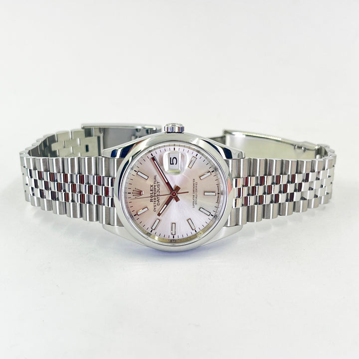 Rolex Datejust 36mm Stainless Steel Silver Dial