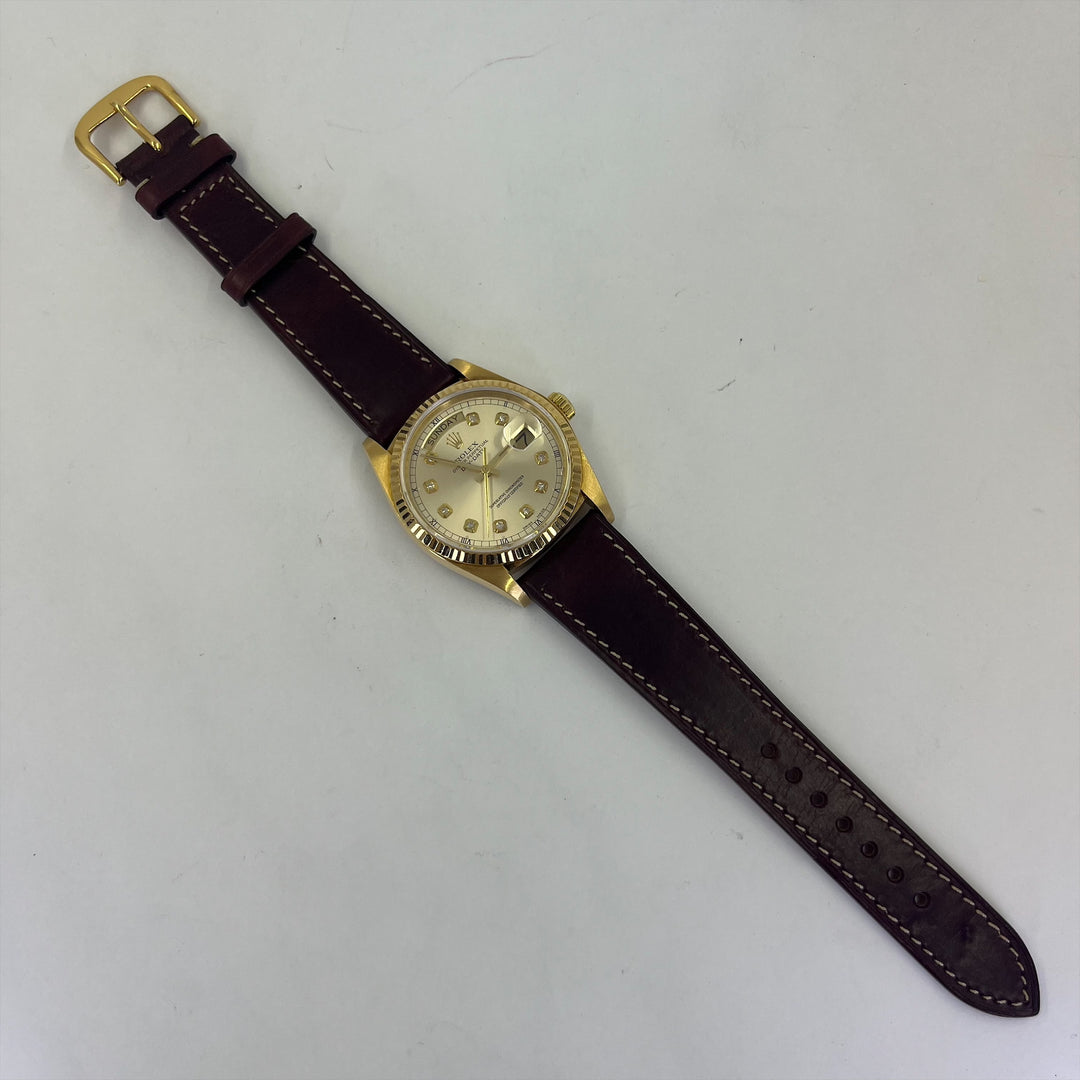 Rolex Day Date 36mm 18K Yellow Gold Automatic Watch