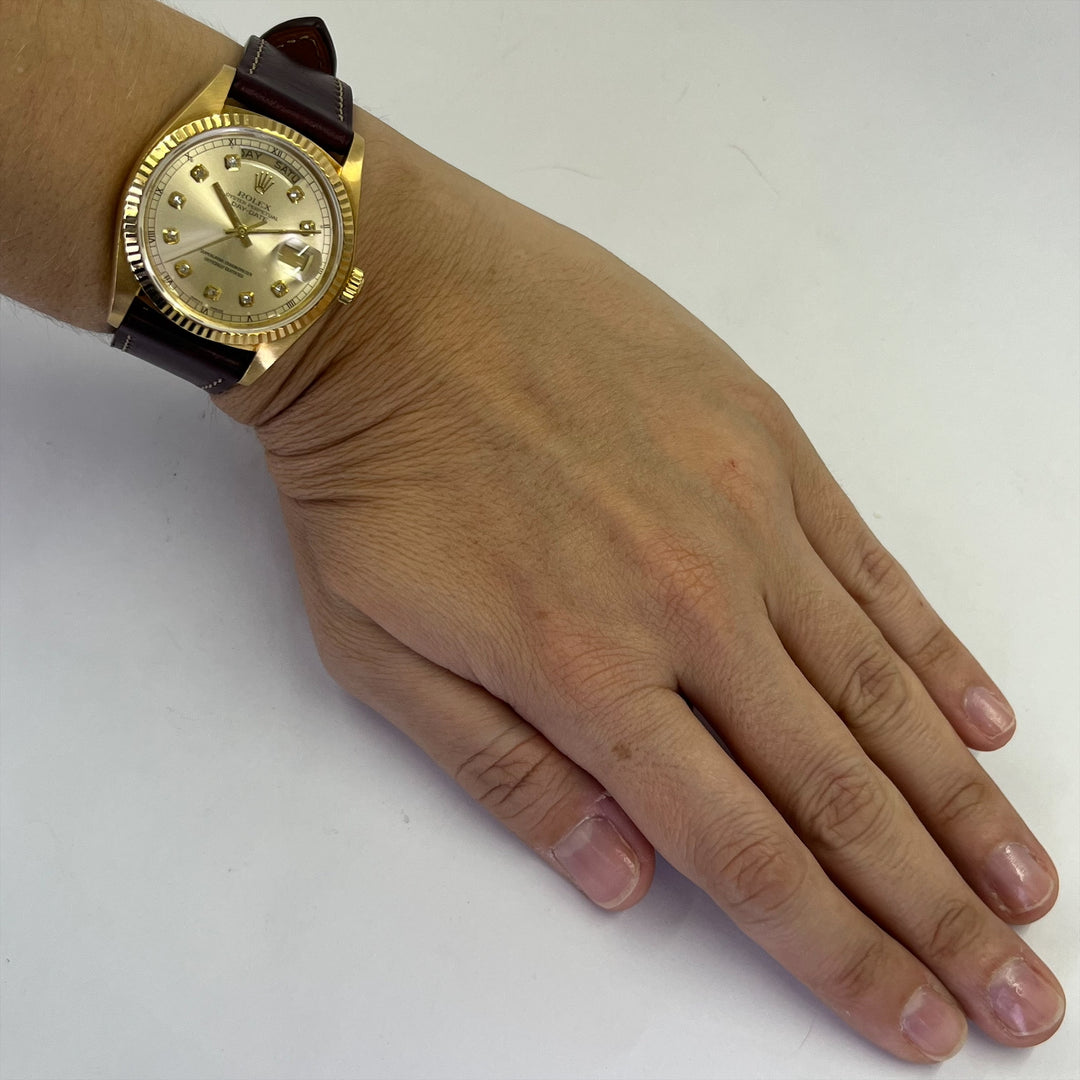 Rolex Day Date 36mm 18K Yellow Gold Automatic Watch