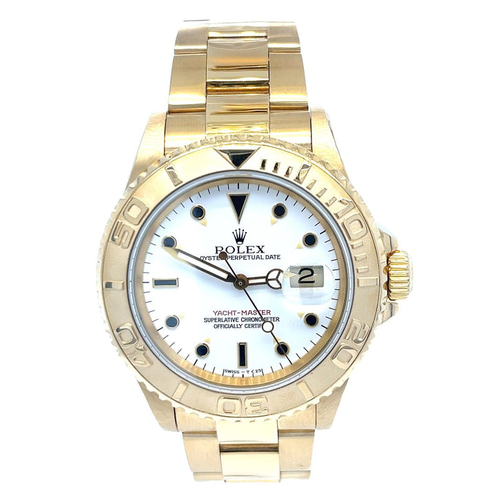 40mm Gold Rolex Yachtmaster
