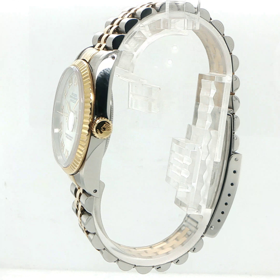 36mm Rolex Datejust  18K Yellow Gold & Steel