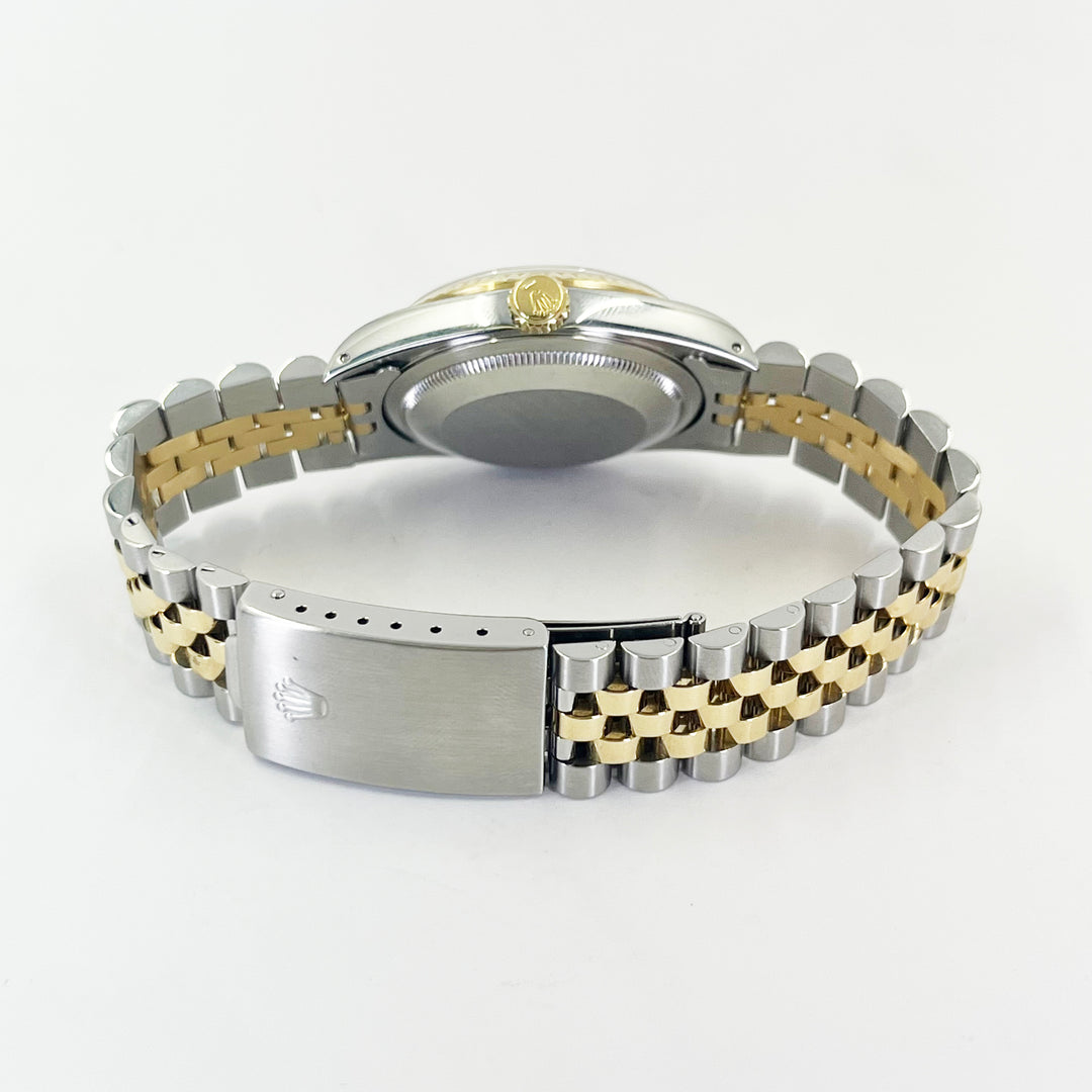 36mm Rolex Datejust  18K Yellow Gold & Steel