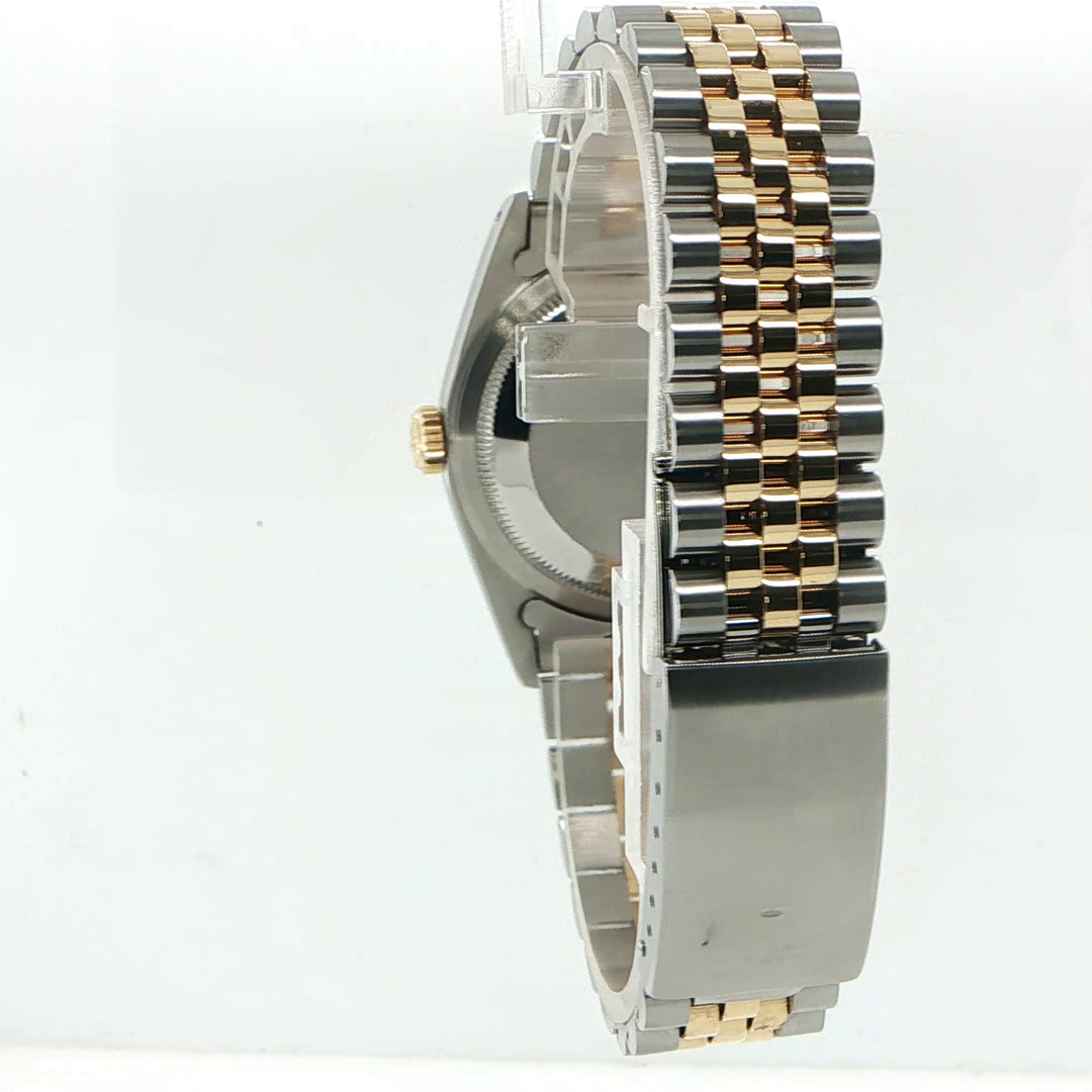 36mm Rolex Datejust  18K Yellow Gold & Steel