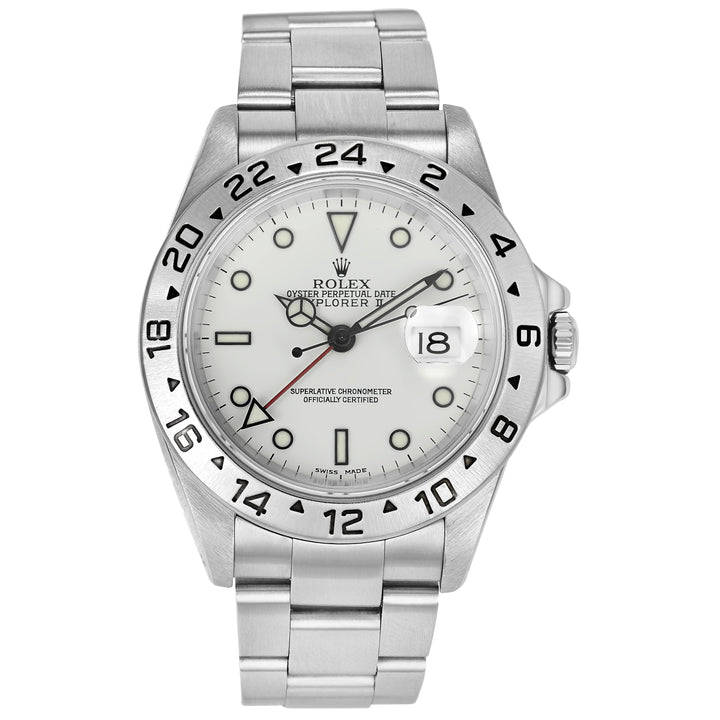 Rolex Explorer II 40mm Stainless Steel Automatic Watch