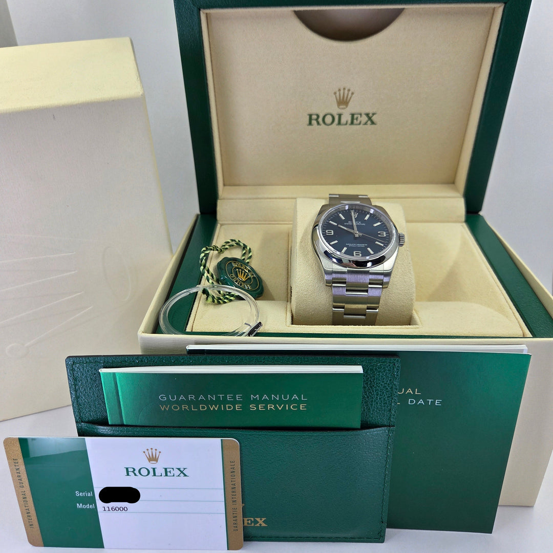 Rolex Oyster Perpetual 36mm Stainless Steel Automatic Watch