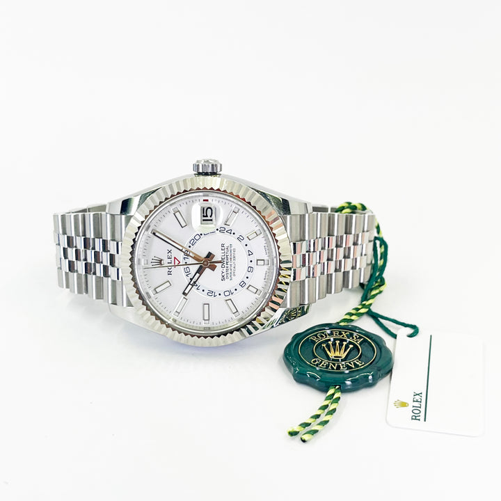 Rolex Sky-Dweller 42mm Steel & White Gold