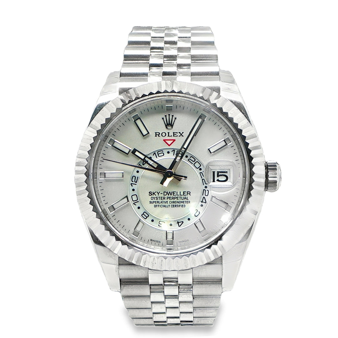 Rolex Sky-Dweller 42mm Steel & White Gold