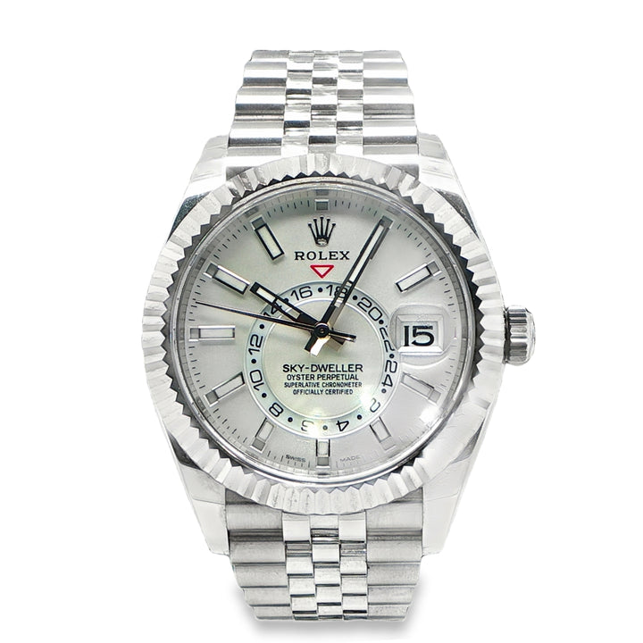 Rolex Sky-Dweller 42mm Steel & White Gold