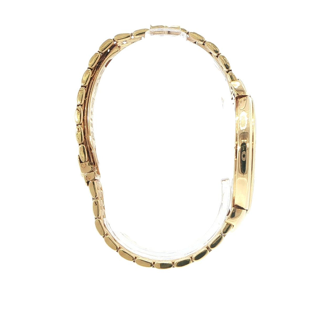 Rolex Cellini 37mm 18K Yellow Gold Quartz Watch Diamond Dial