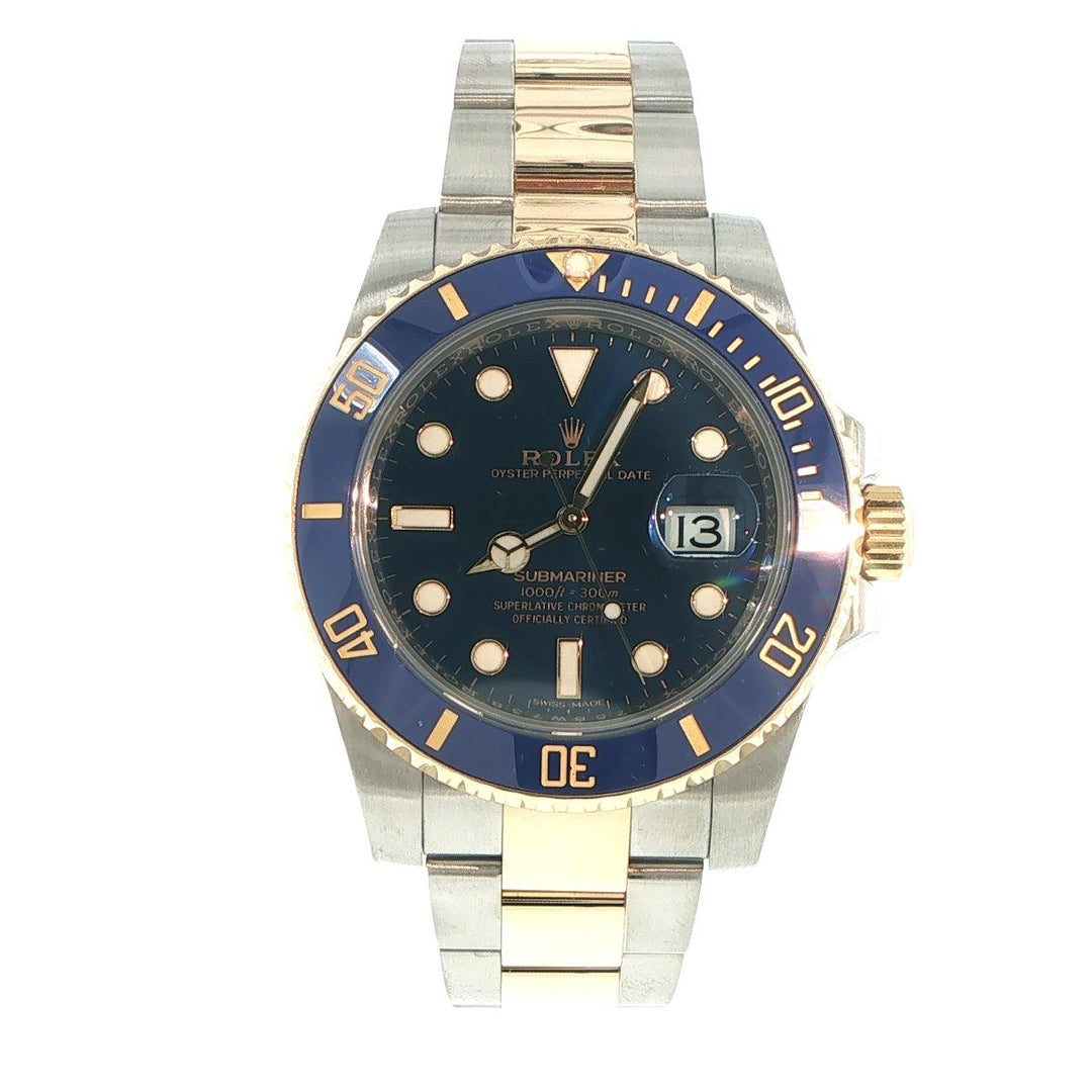 Rolex Submariner 40mm Two-Tone Blue Dial
