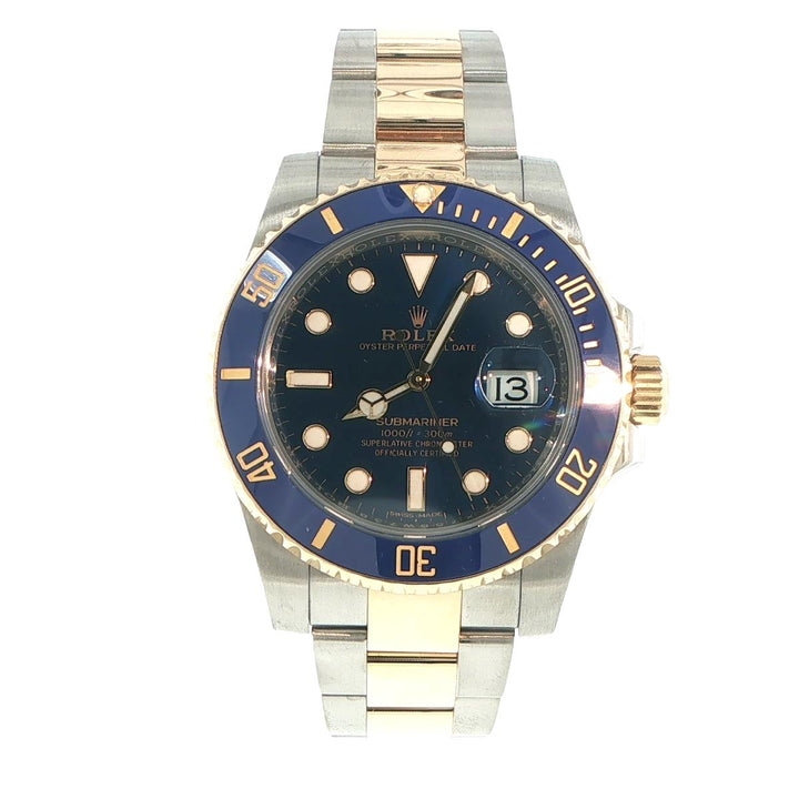 Rolex Submariner 40mm Two-Tone Blue Dial