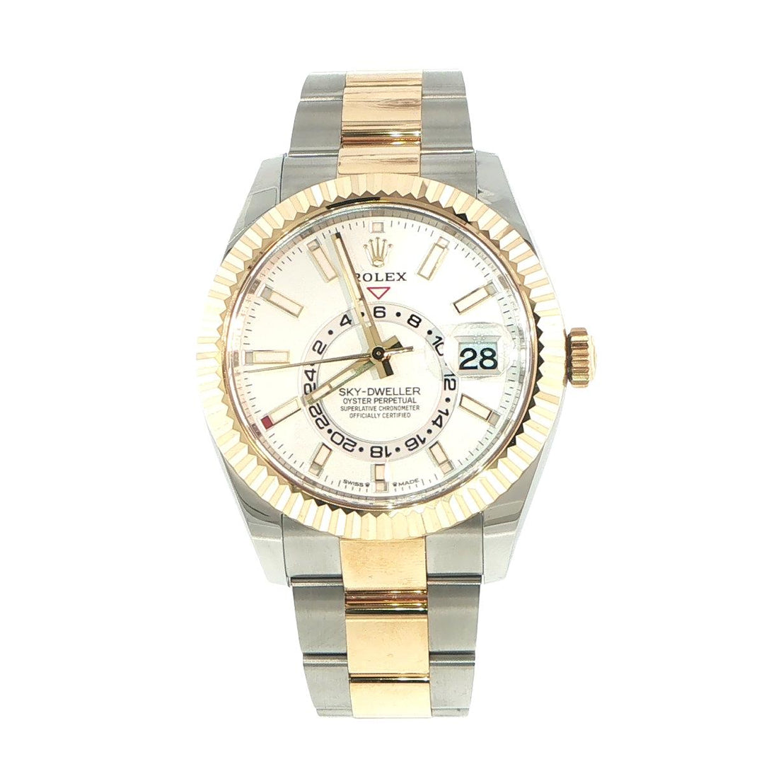 Rolex Sky-Dweller 42mm 18K Yellow Gold & Steel Automatic