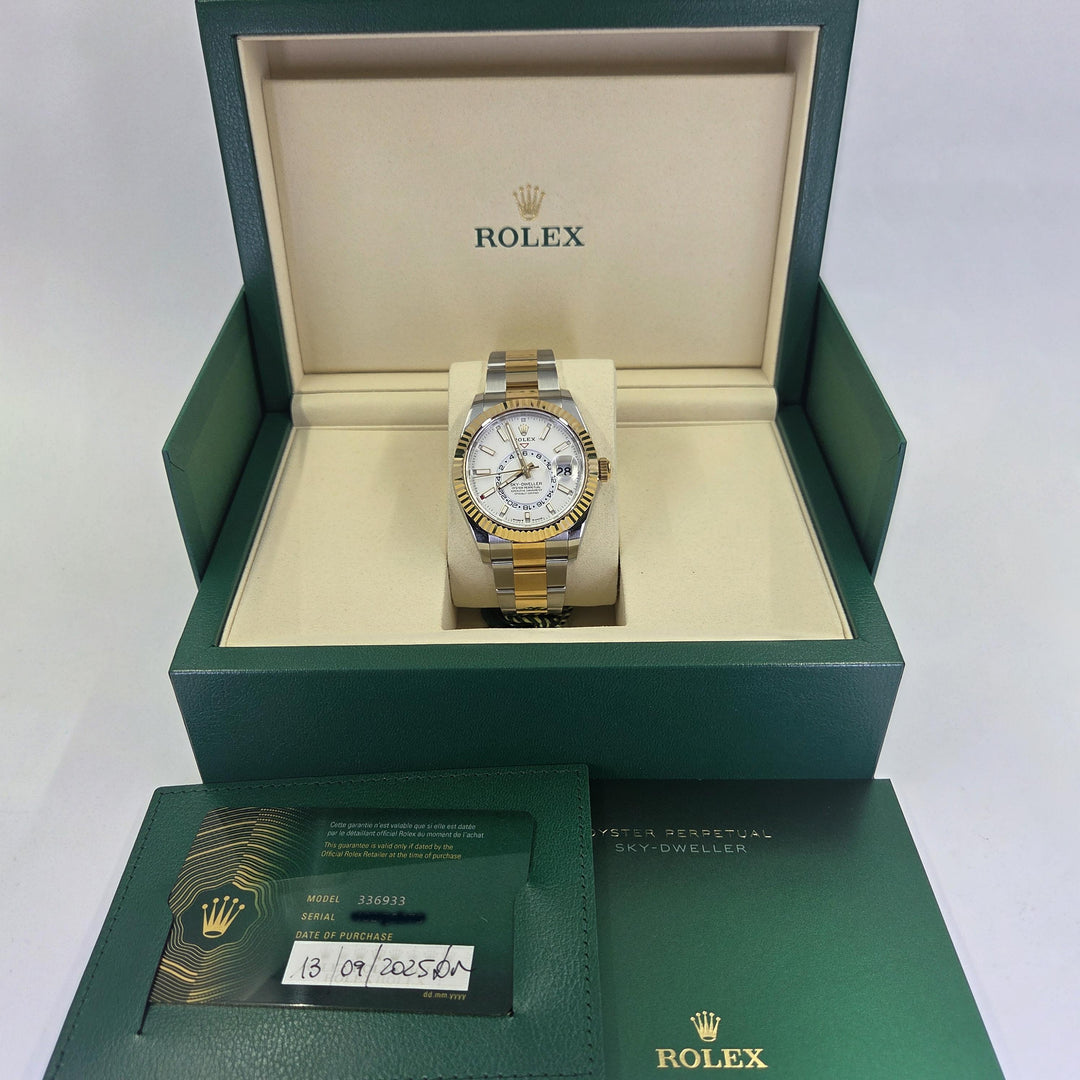 Rolex Sky-Dweller 42mm 18K Yellow Gold & Steel Automatic