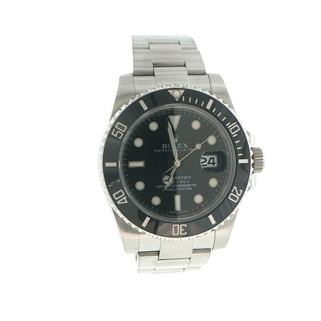 Rolex Submariner 40mm Stainless Steel Automatic Watch 116610