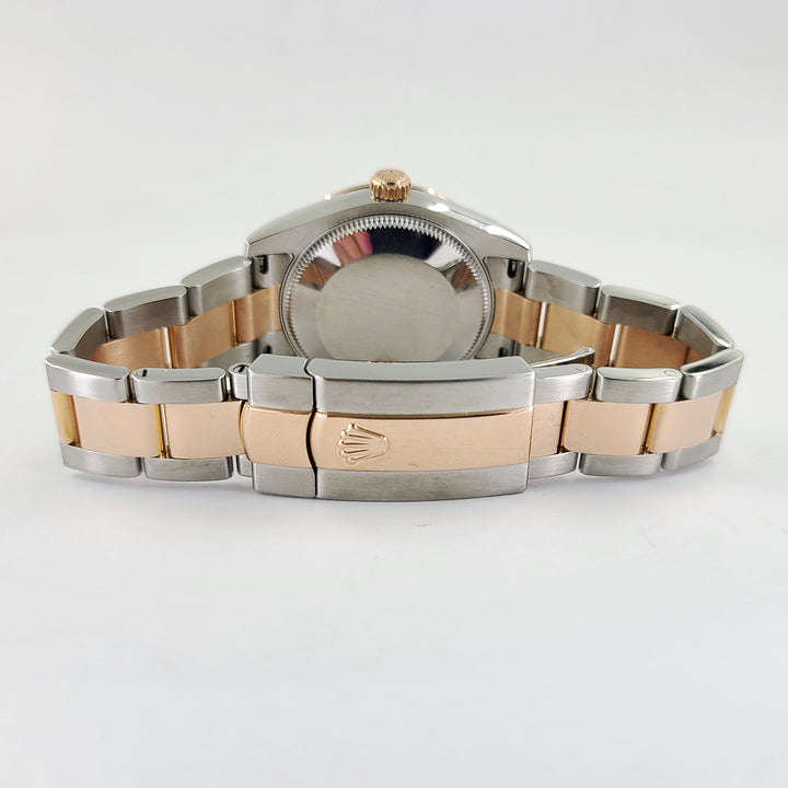 Rolex Datejust 31mm – 18K Rose Gold & Stainless Steel, Chocolate Diamond Dial